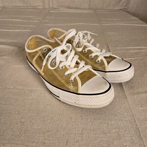 Converse Chuck Taylor All Star Clear Low Top Sneakers Mens 7 Womens 9